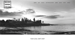 Desktop Screenshot of mainesurfersunion.com